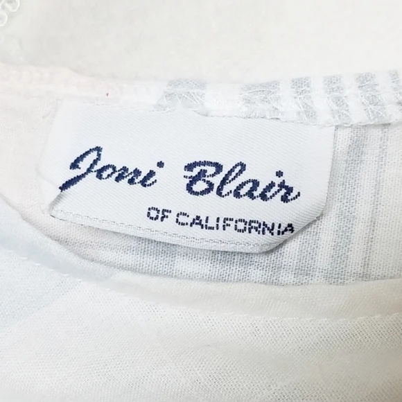 VINTAGE Joni Blair Pastel Pink Blue Checkered Plaid Cropped Top Dress Outfit - Picture 15 of 16